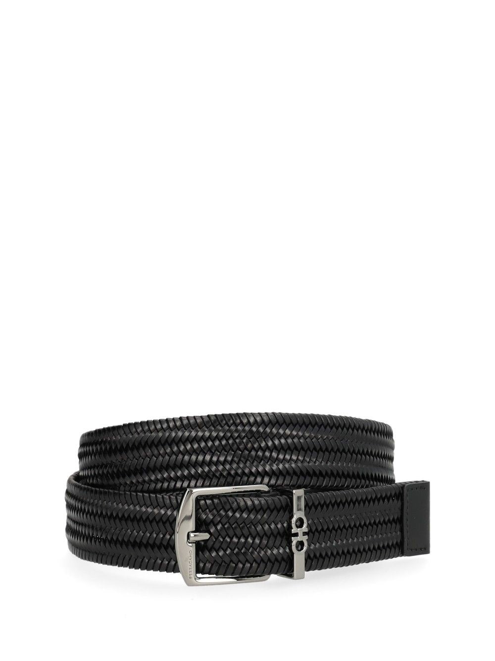 Ferragamo Men Woven Belt FERRAGAMO