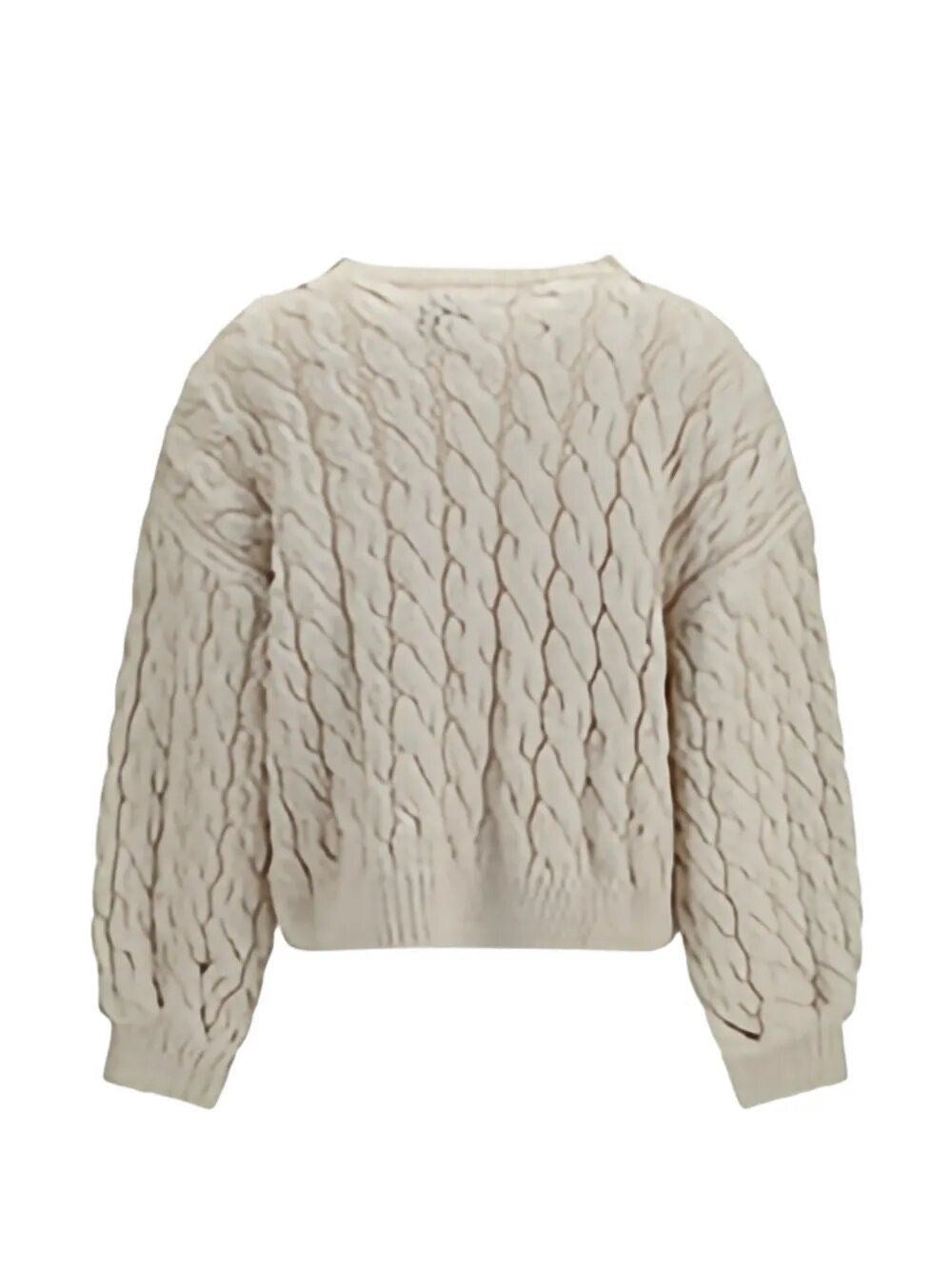 Loewe Women Loewe Paula's Ibiza Women Anagram Sweater In Wool And Cotton Blend LOEWE