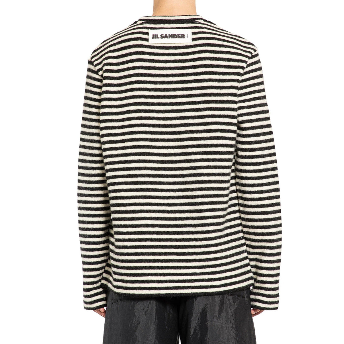 Jil Sander Striped Wool Compact Jersey T-Shirt Men JIL SANDER