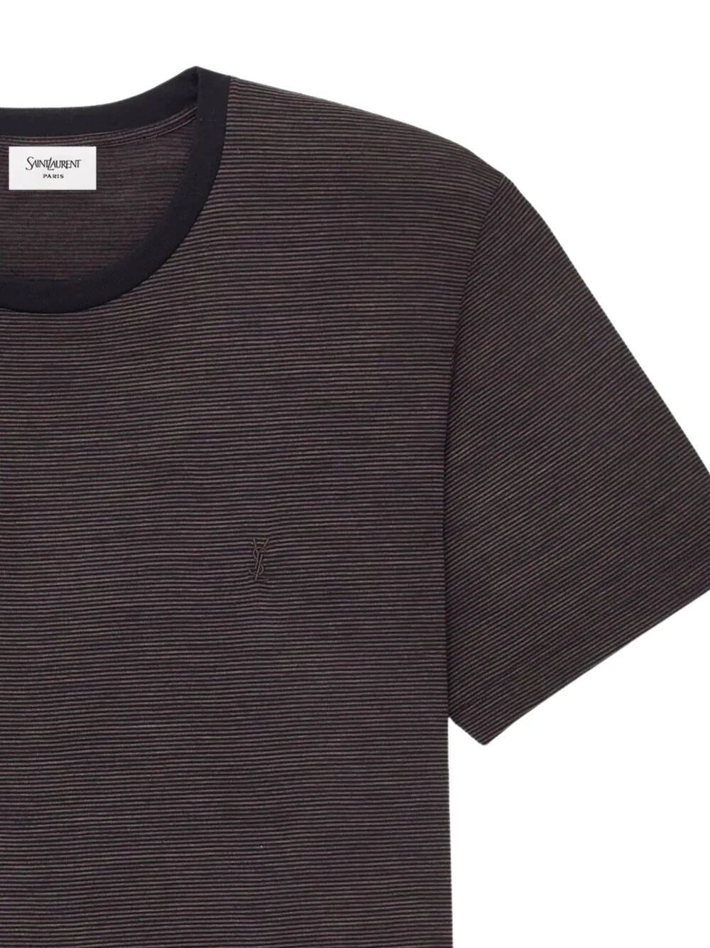 Saint Laurent Men Crew-Neck T-Shirt SAINT LAURENT