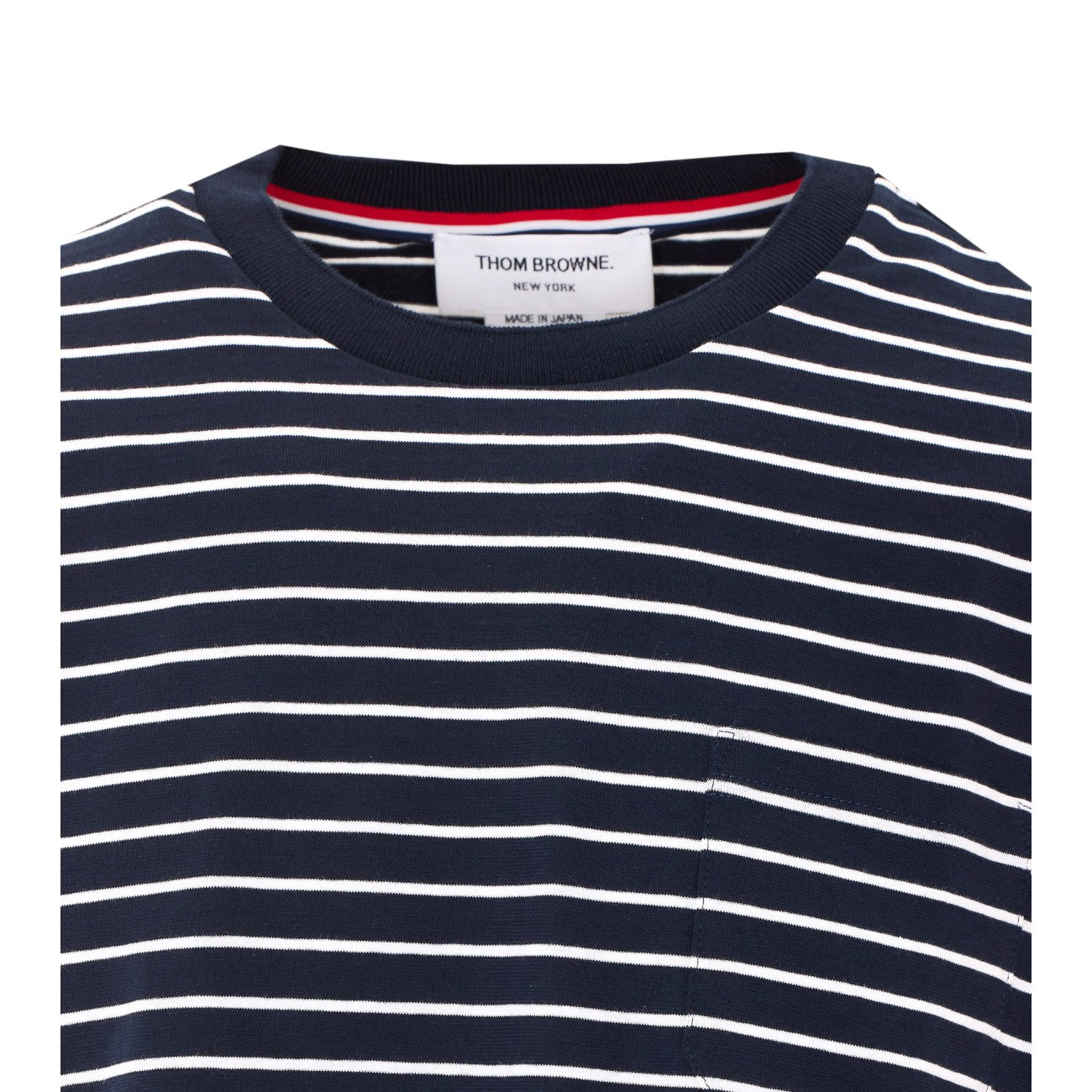 Thom Browne Men 4-Bar Striped T-Shirt THOM BROWNE