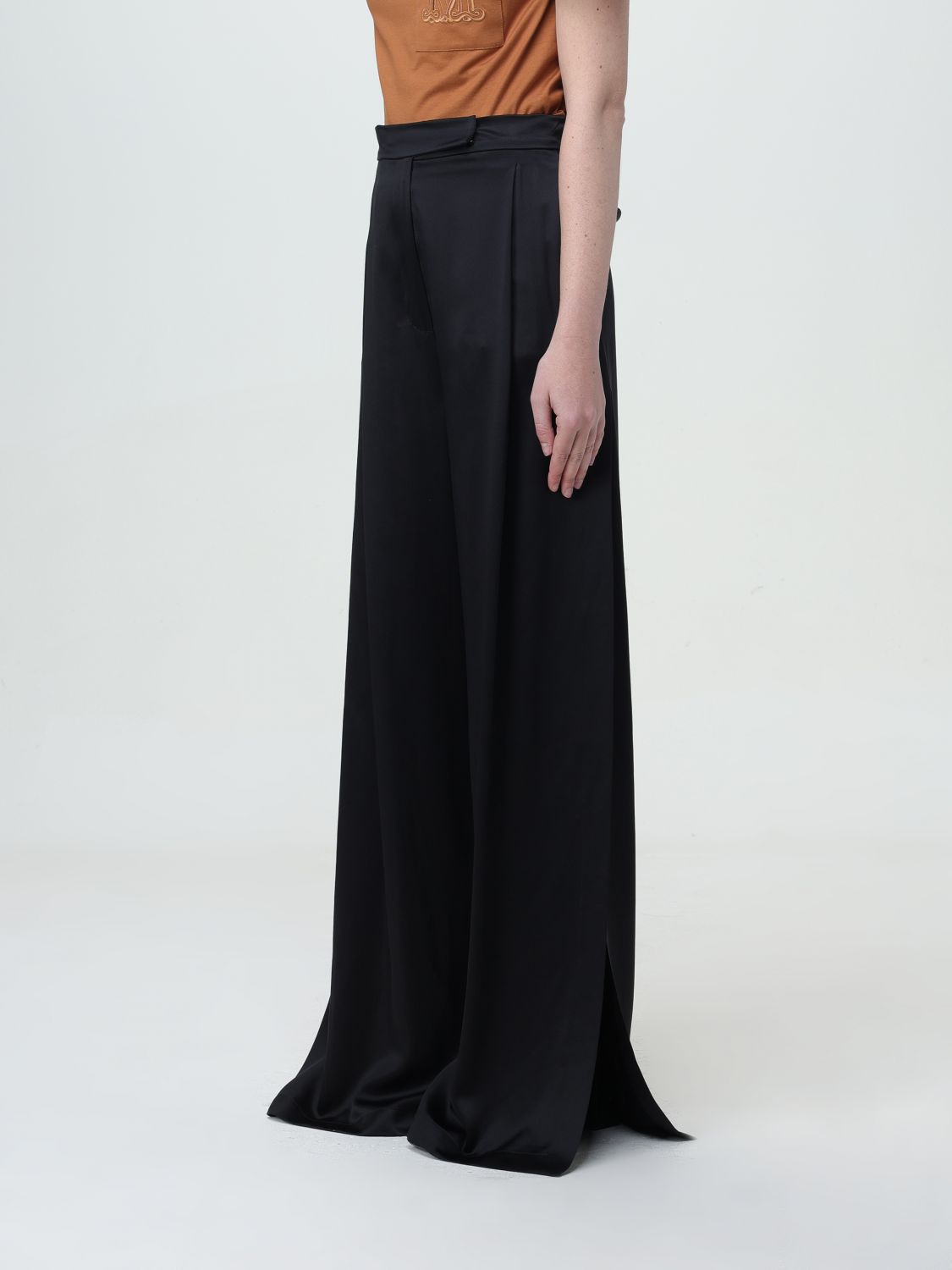 Max Mara Pants Woman Black MAX MARA