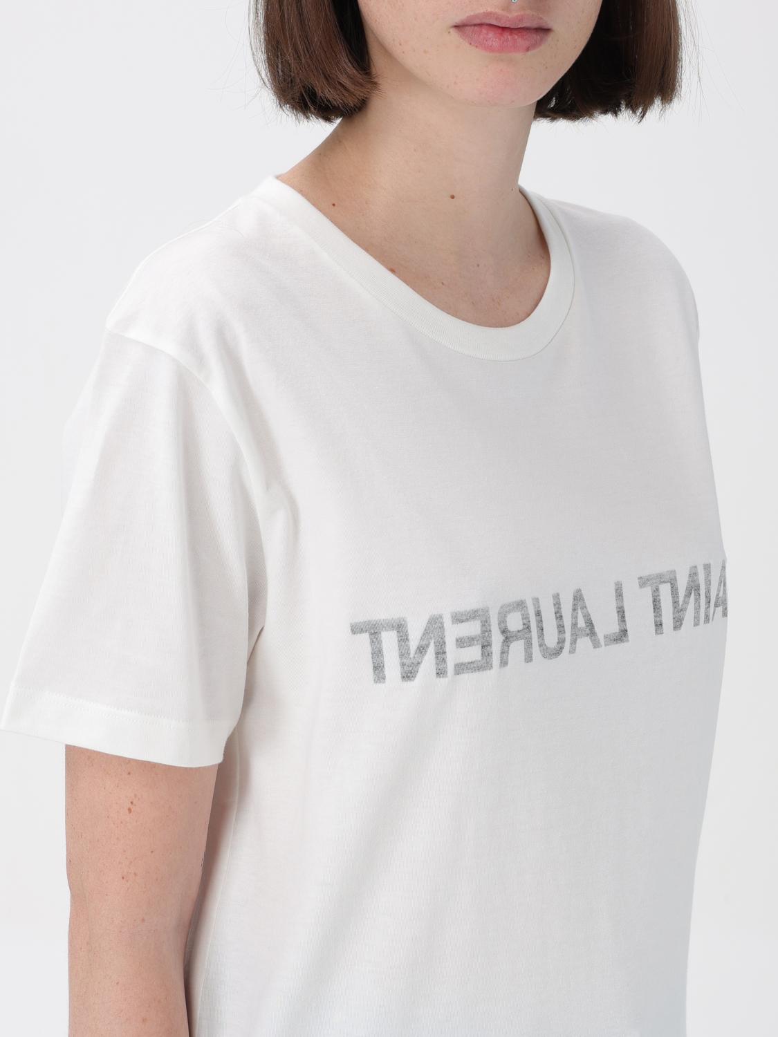 Saint Laurent T-Shirt Woman White