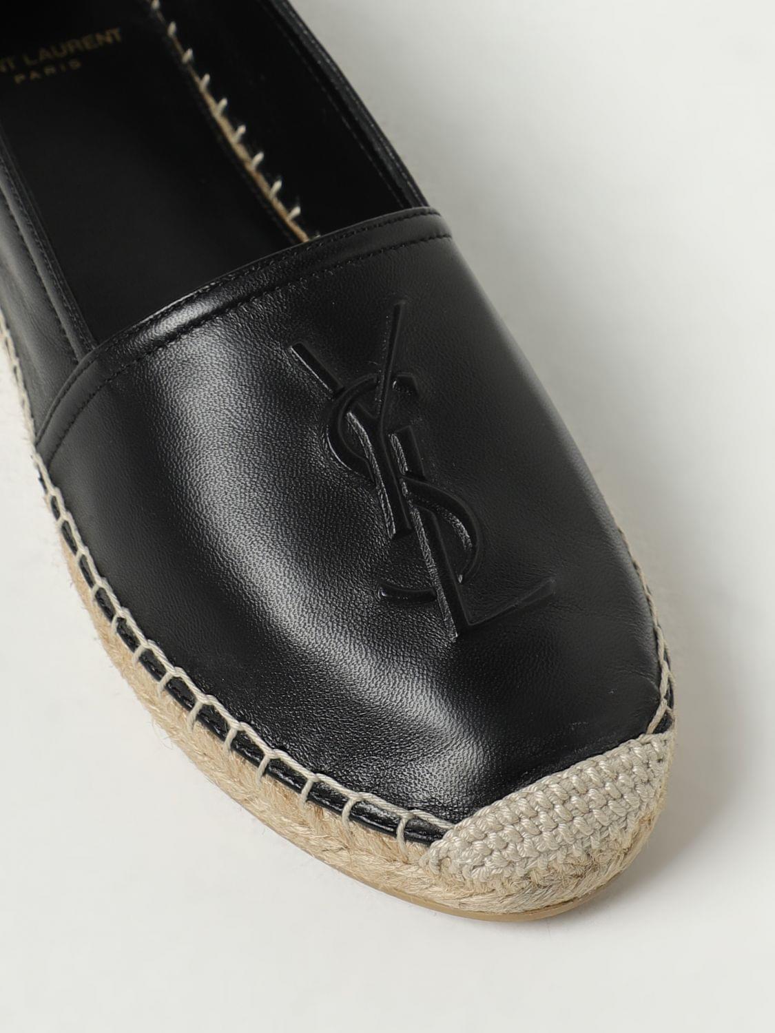 Saint Laurent Espadrille Woman Black SAINT LAURENT