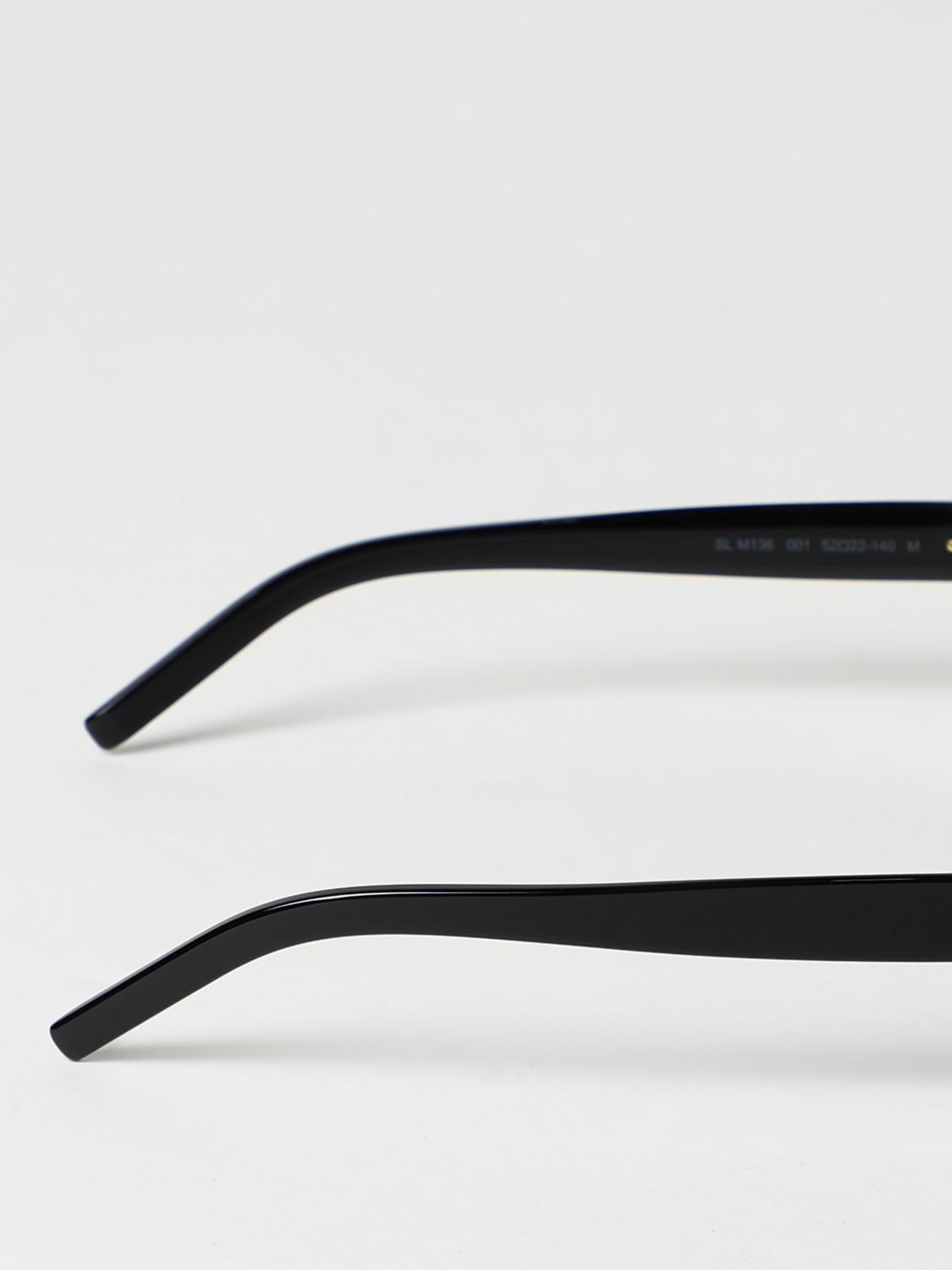 Saint Laurent Women Saint Laurent Cat-Eye Acetate Sunglasses With Ysl Monogram On Temples SAINT LAURENT