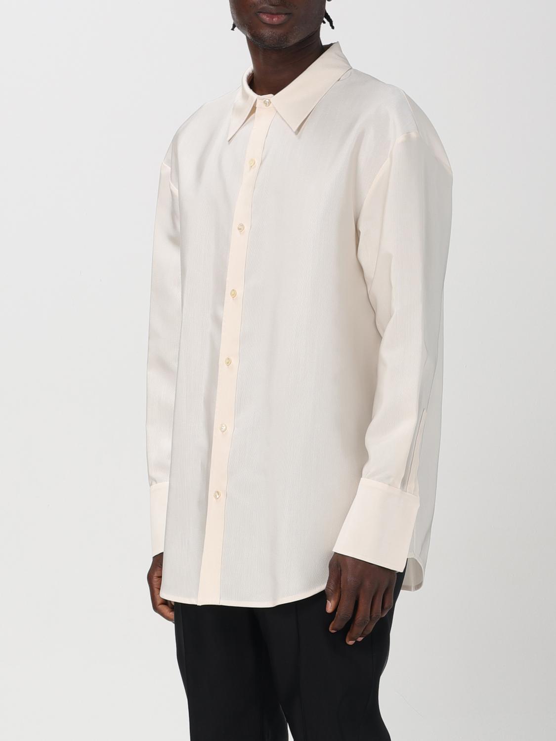 Saint Laurent Shirt Men Natural SAINT LAURENT