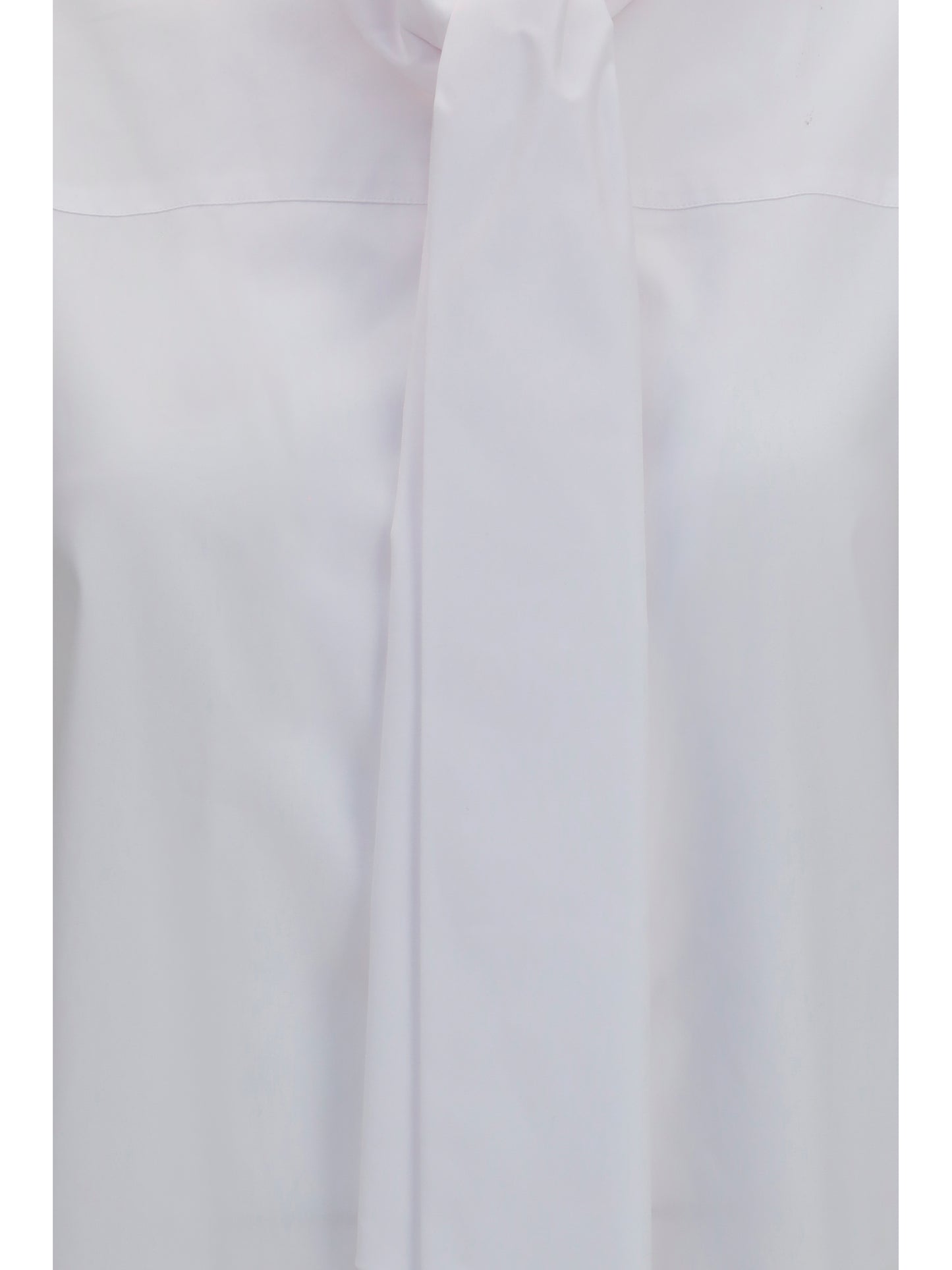 Dries Van Noten Women Cotton Shirt With Scarf Detail DRIES VAN NOTEN