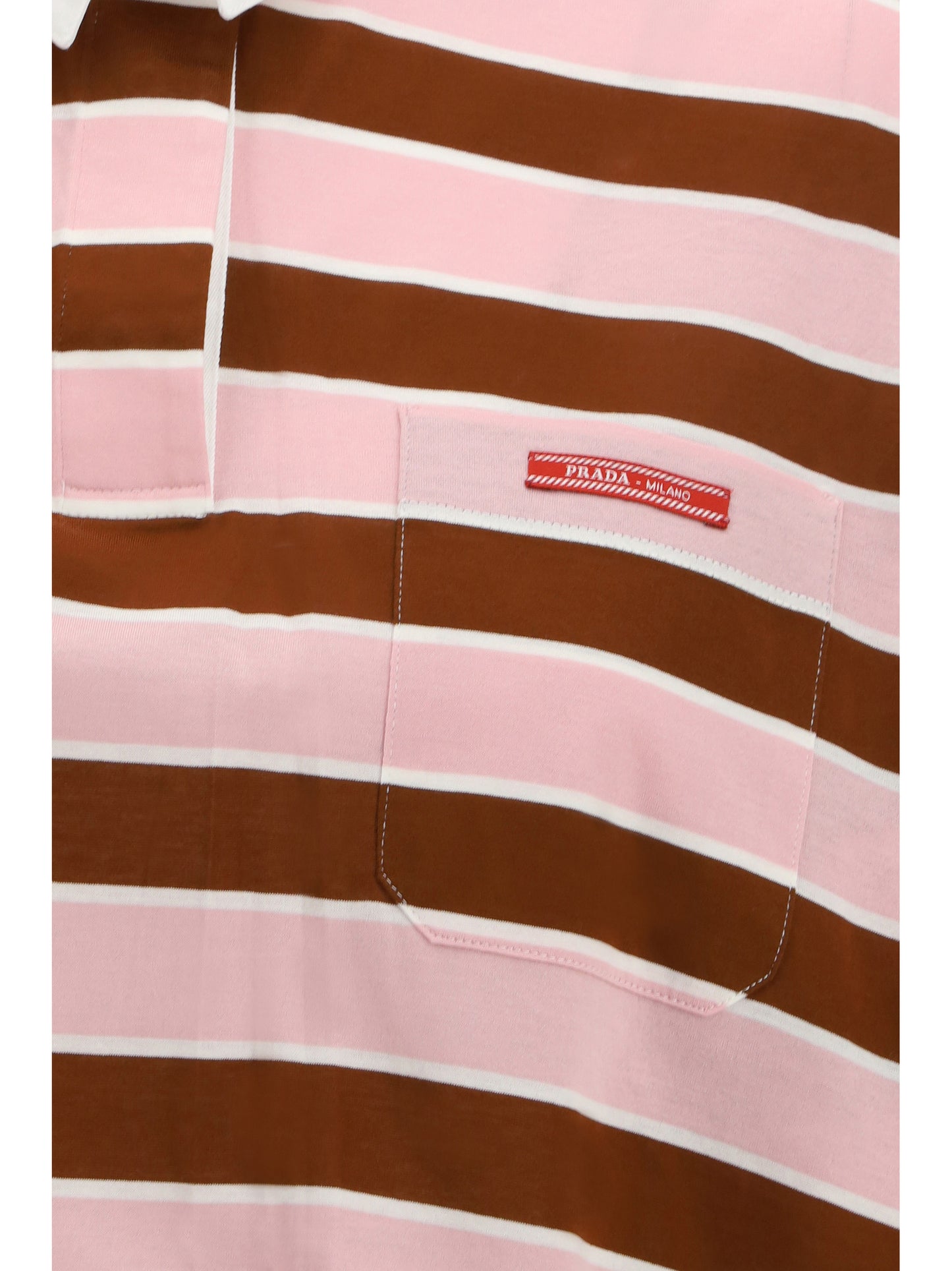 Prada Women Long-Sleeve T-Shirt In Filo Di Scozia Cotton PRADA