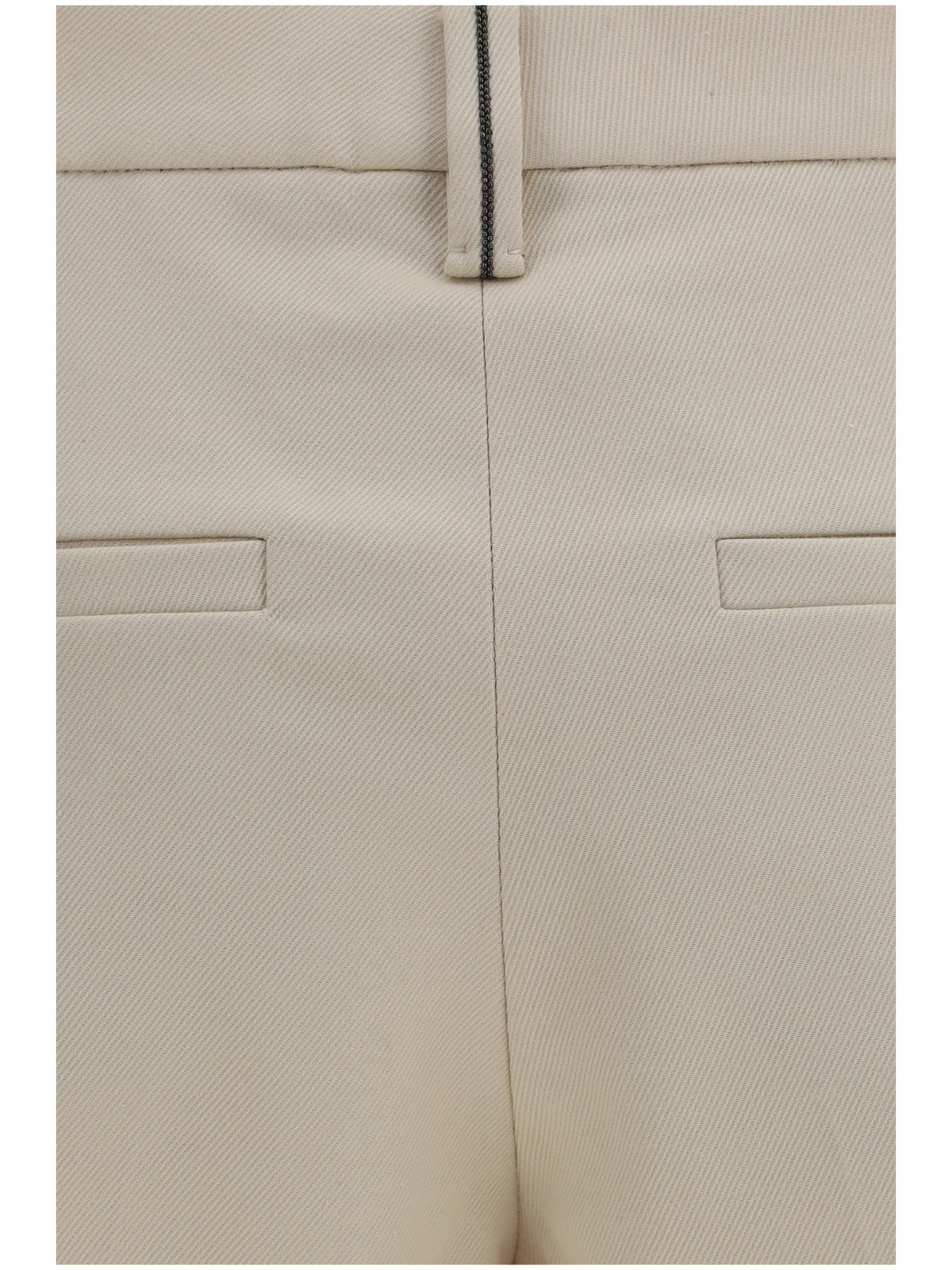 Brunello Cucinelli Women Tailored Cotton Pants BRUNELLO CUCINELLI