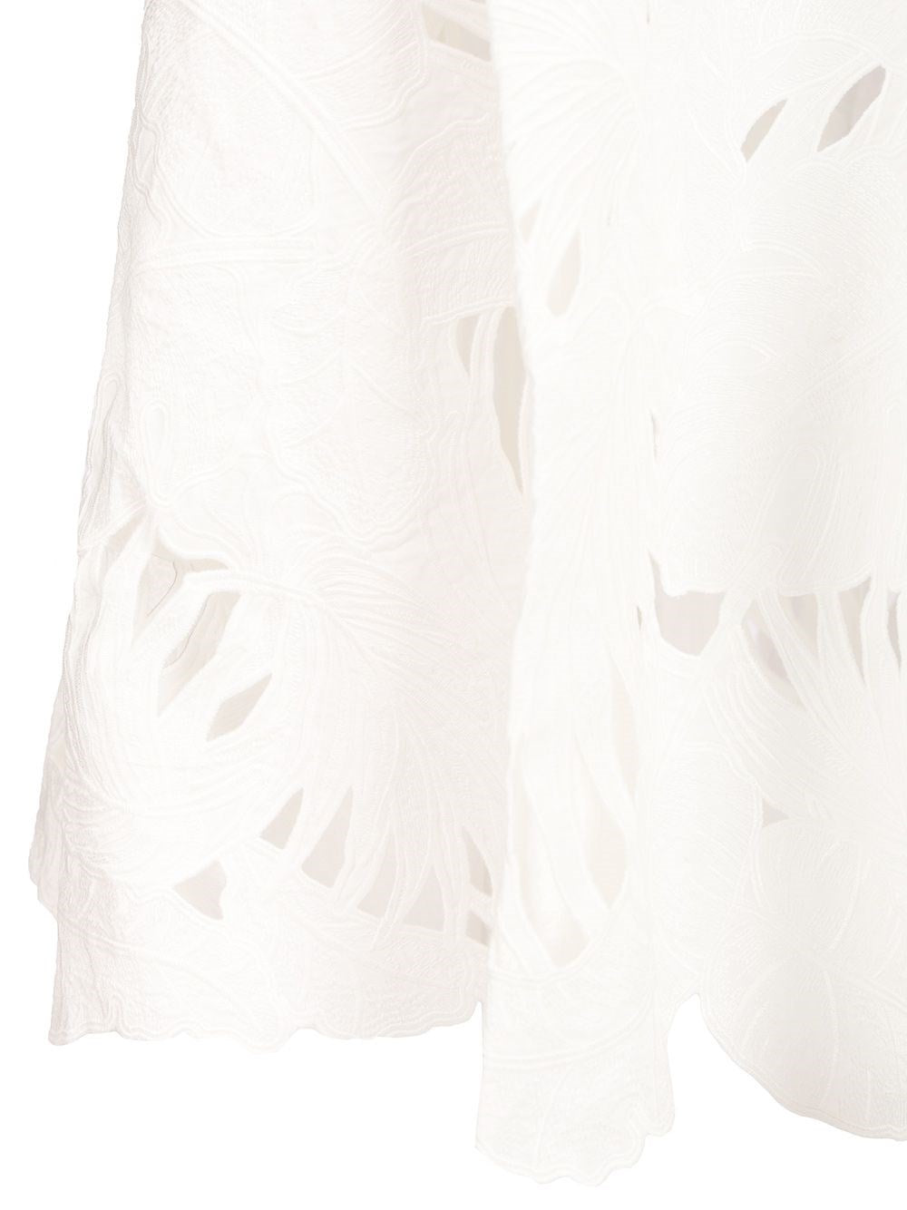 Zimmermann Women Mahon Embroidered Midi Skirt ZIMMERMANN