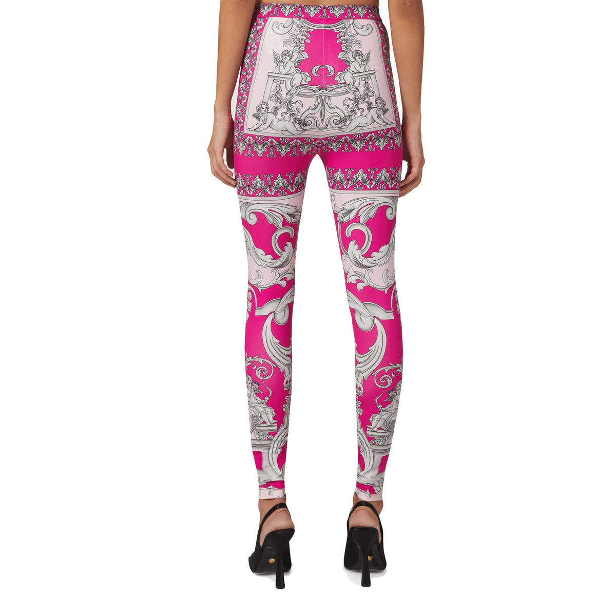 Versace Baroque Print Leggings Women VERSACE