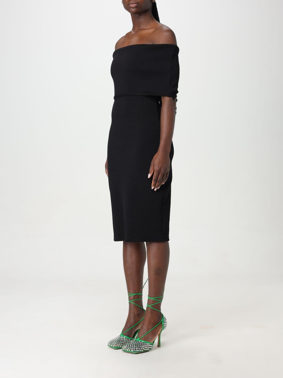 Bottega Veneta Dress Woman Black BOTTEGA VENETA