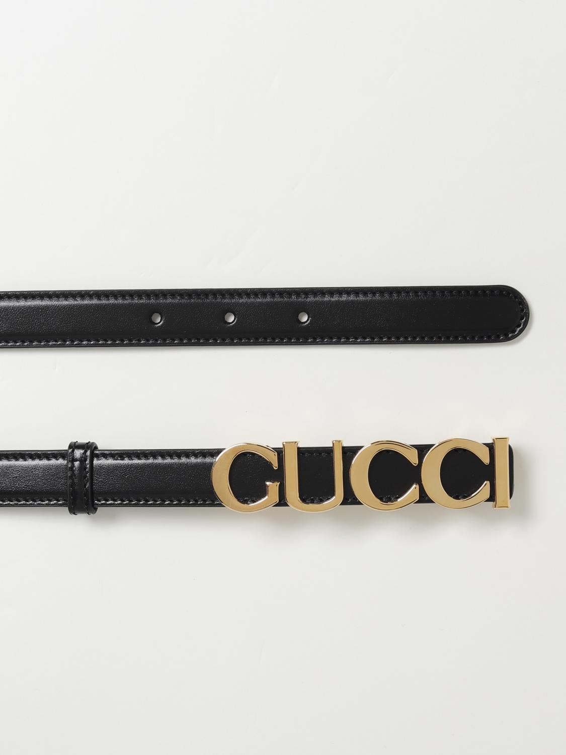 Gucci Belt Woman Black GUCCI