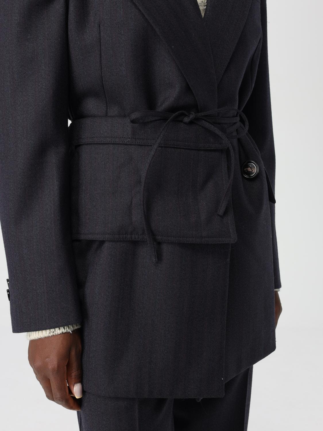 Bottega Veneta Jacket Woman Blue BOTTEGA VENETA