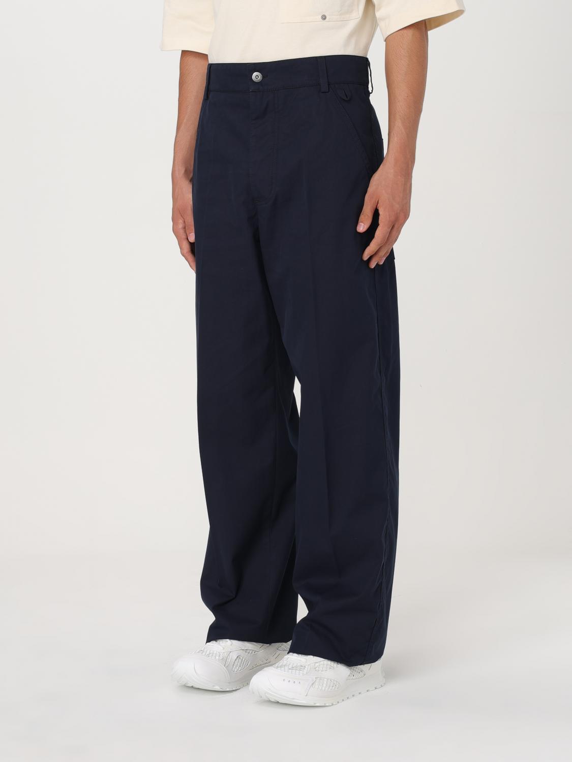 Bottega Veneta Pants Men Blue BOTTEGA VENETA