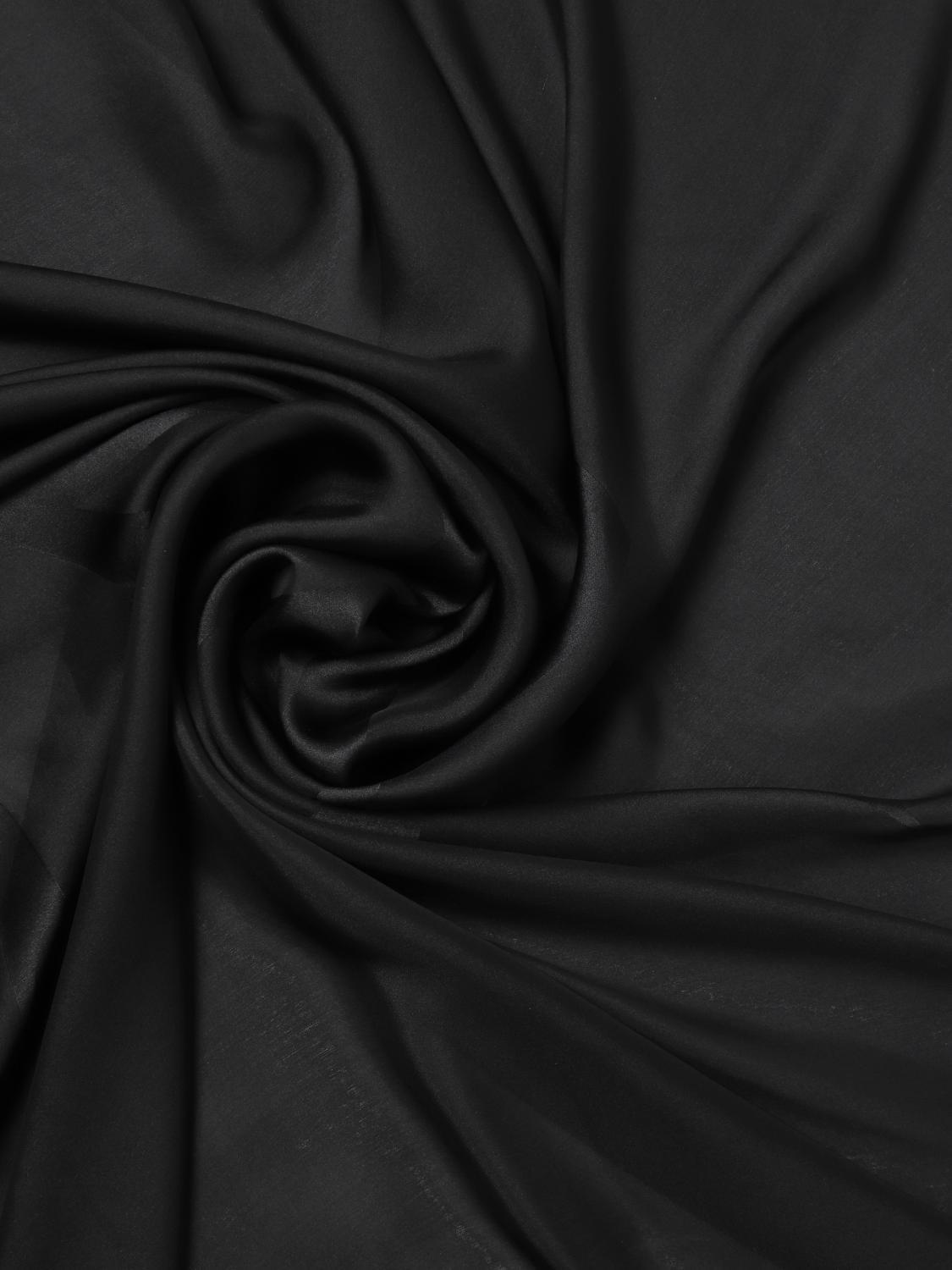 Saint Laurent Neck Scarf Woman Black SAINT LAURENT