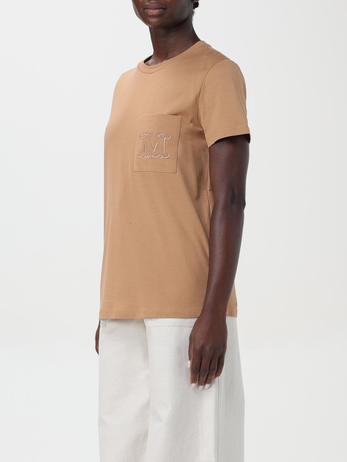 Max Mara T-Shirt Woman Camel MAX MARA