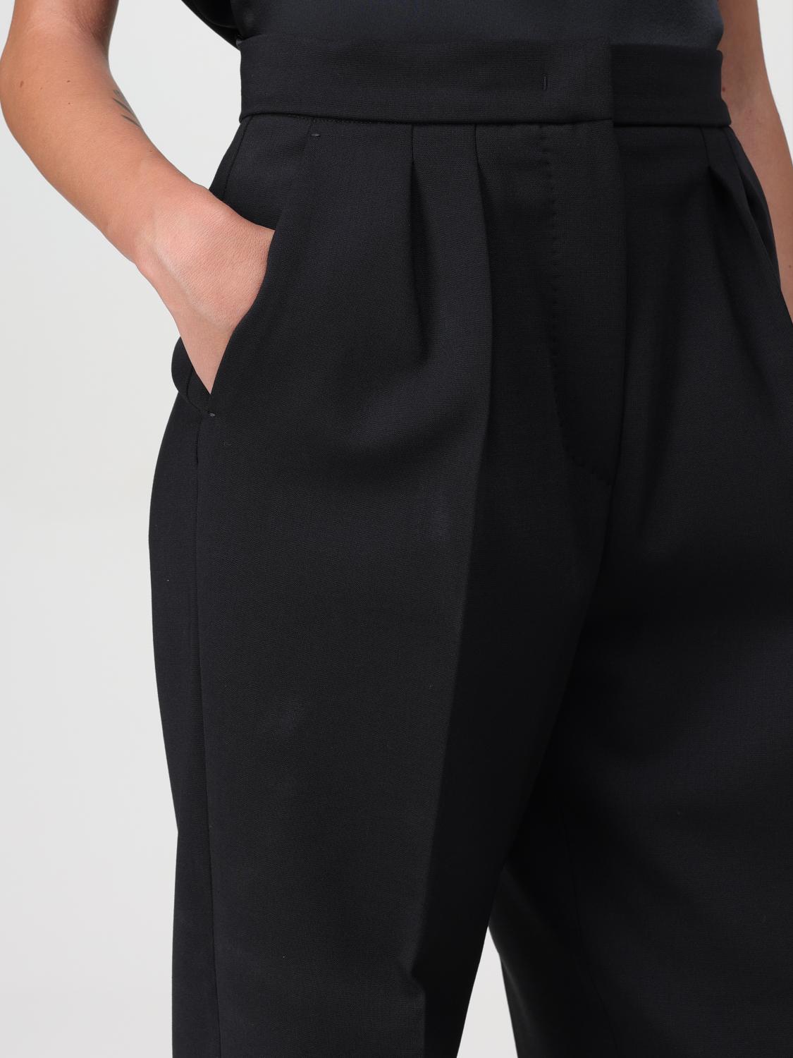 Max Mara Pants Woman Black MAX MARA