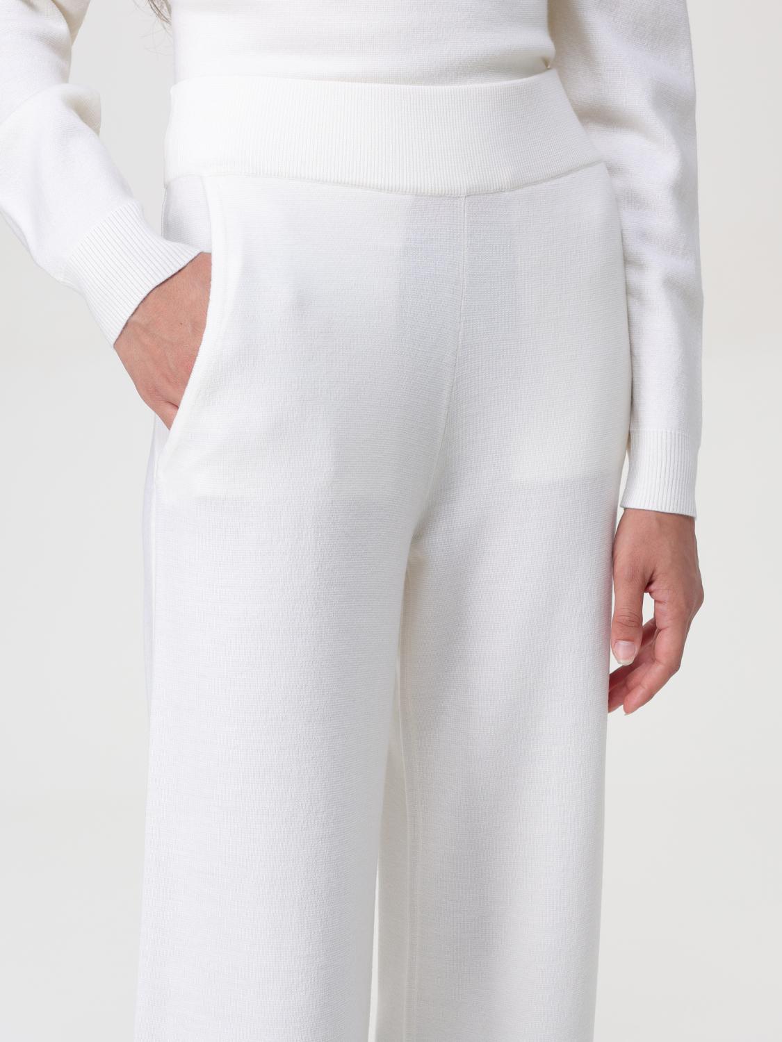 Max Mara Pants Woman White MAX MARA