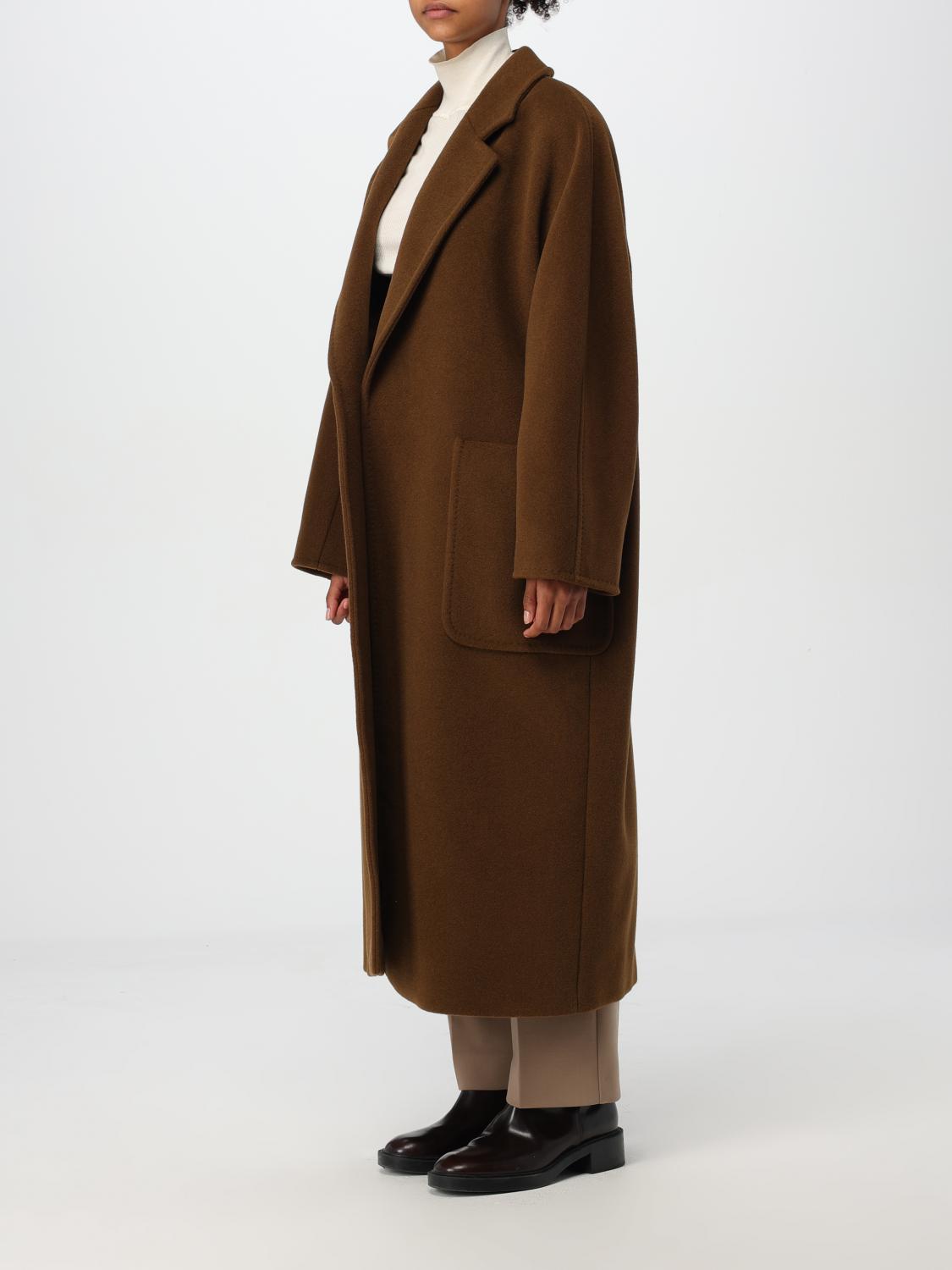 Max Mara Coat Woman Leather MAX MARA