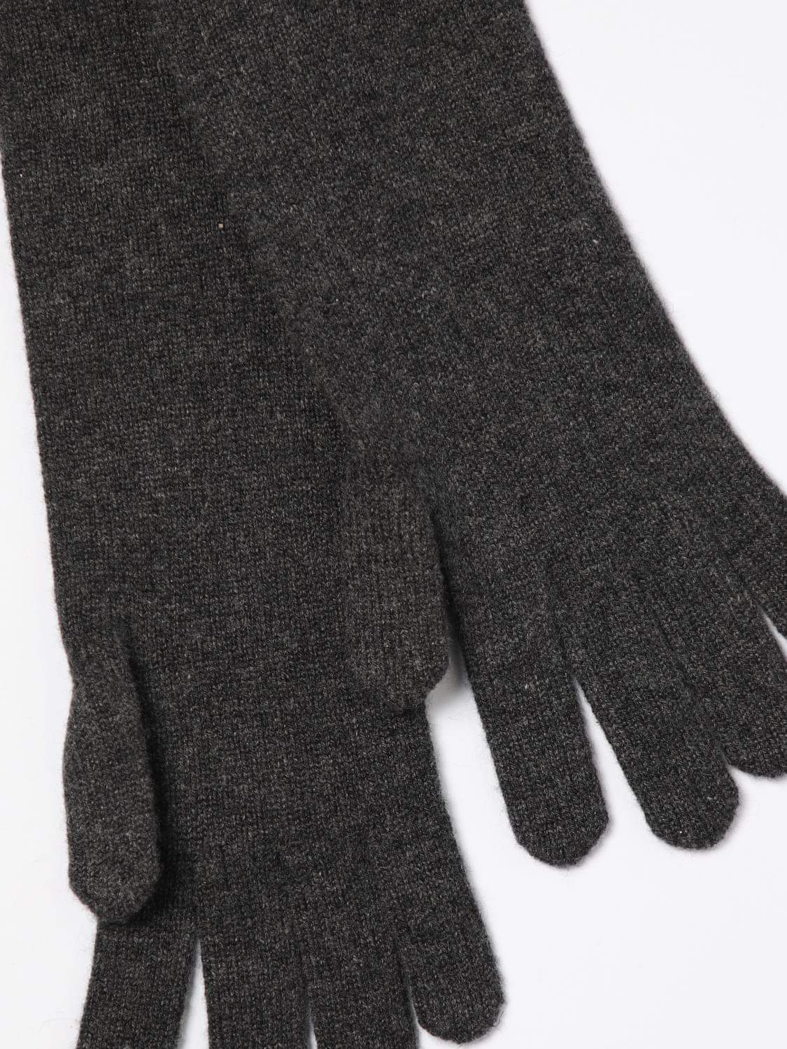 Max Mara Gloves Woman Grey MAX MARA