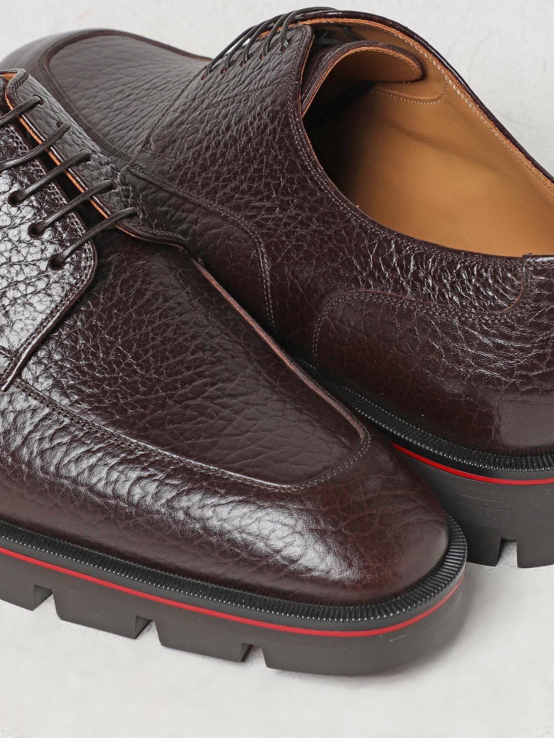 Christian Louboutin Brogue Shoes Men Dark CHRISTIAN LOUBOUTIN