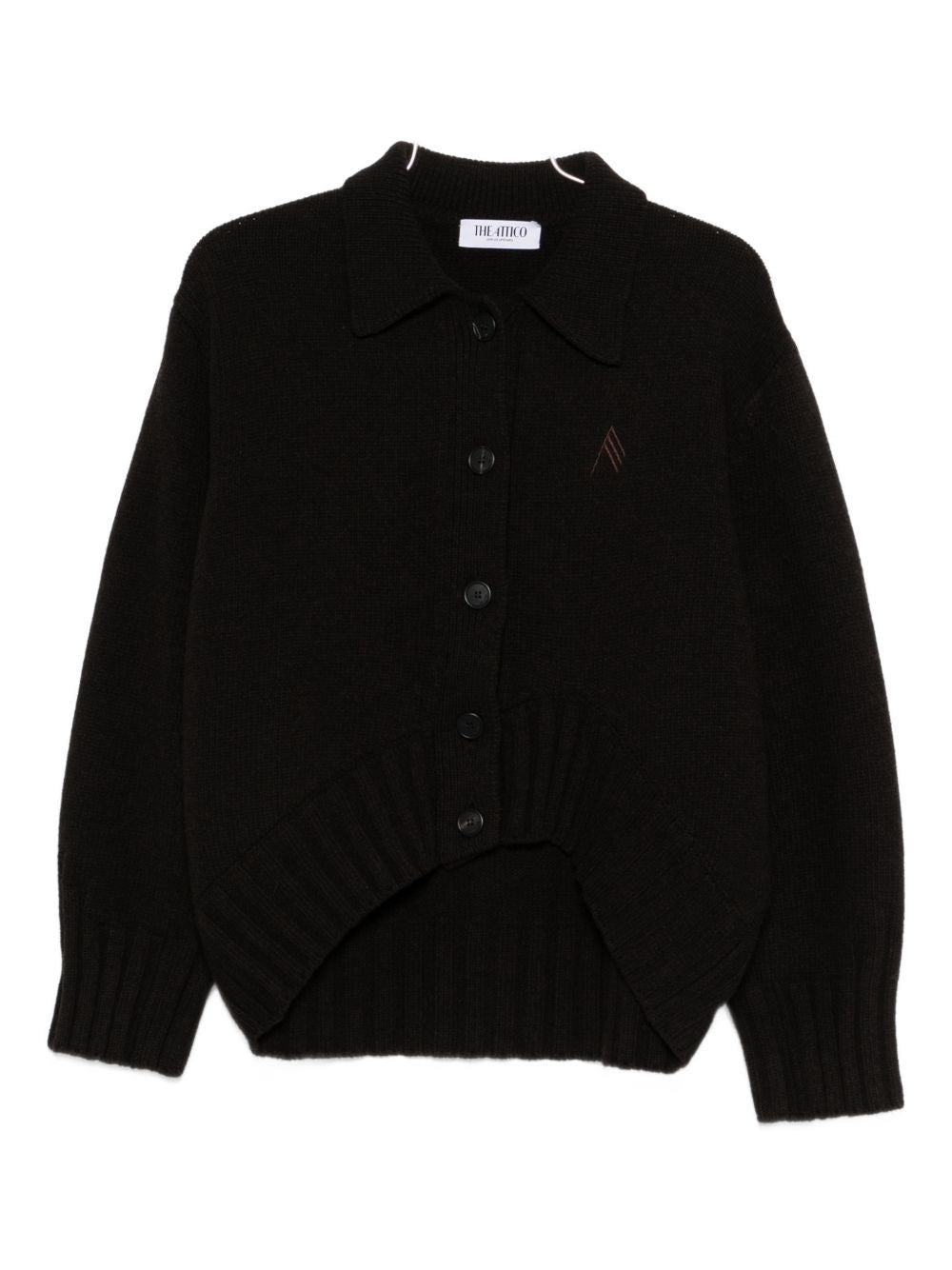 The Attico Women Cashmere And Wool Cardigan THE ATTICO