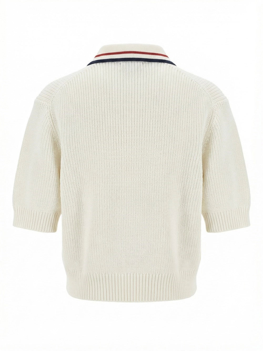 Brunello Cucinelli Women Rib Knit Polo Sweater BRUNELLO CUCINELLI