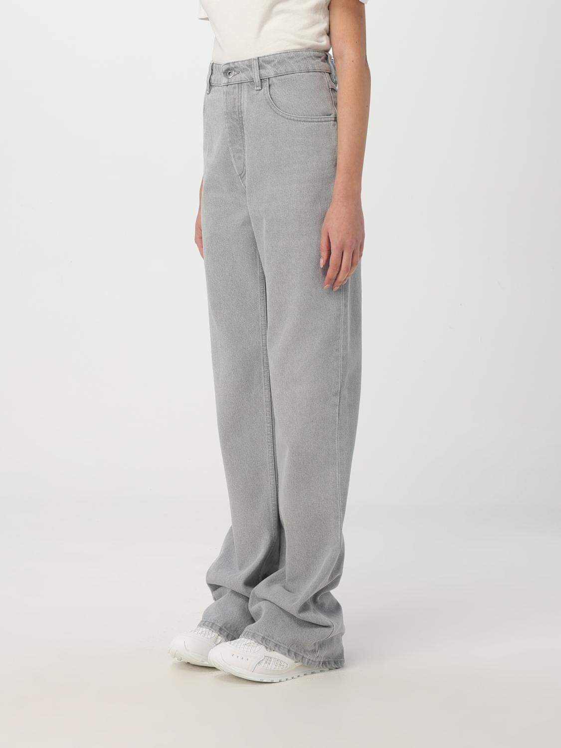 Bottega Veneta Jeans Woman Grey BOTTEGA VENETA