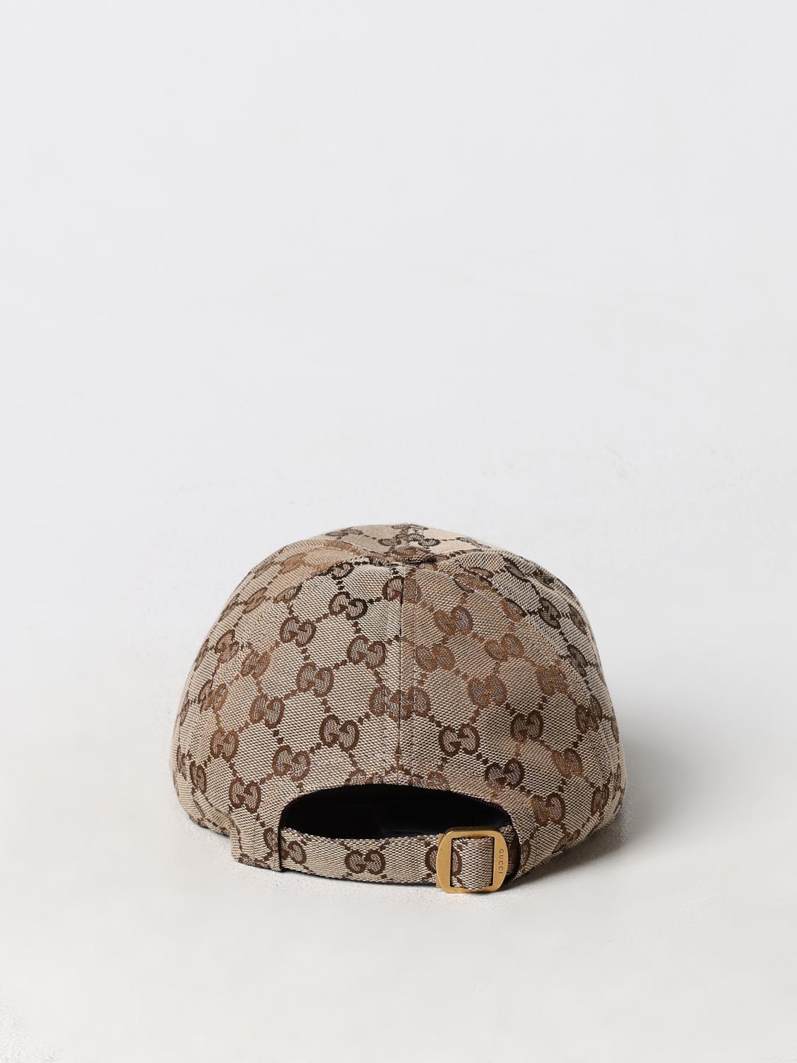 Gucci Hat Men Beige GUCCI