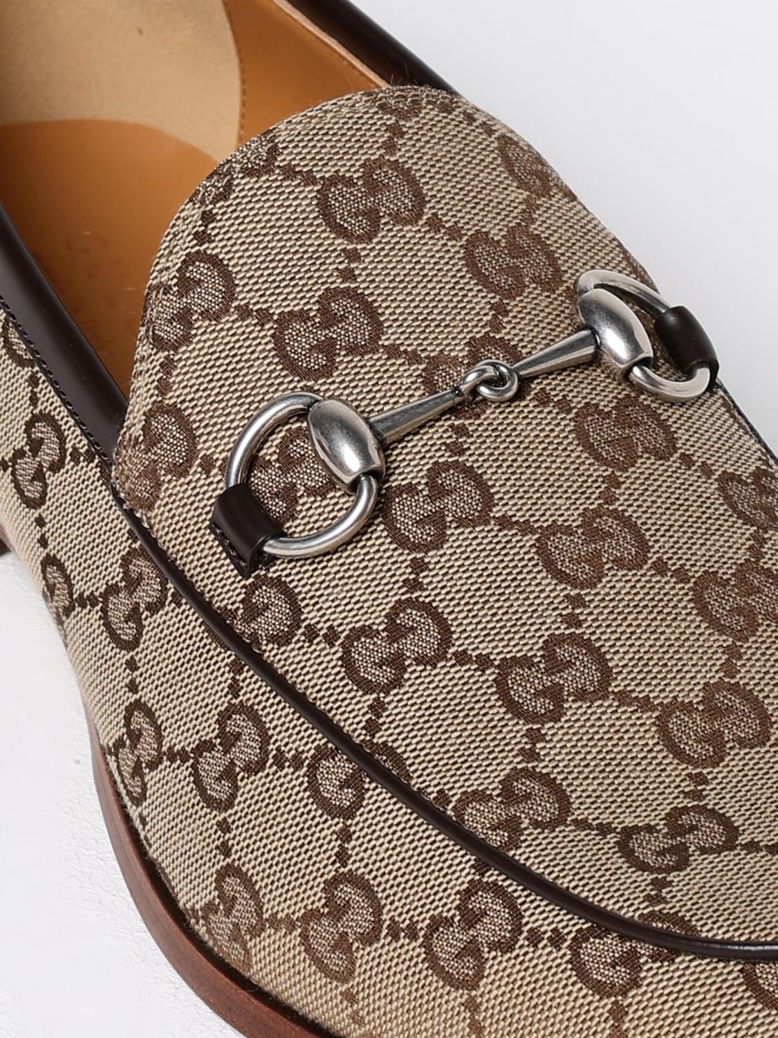 Gucci Loafers Men Beige GUCCI