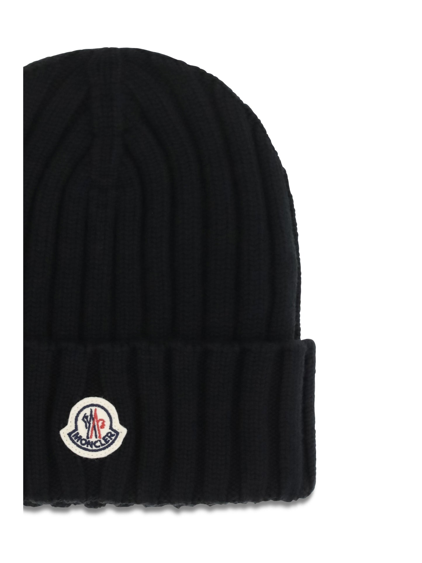 Moncler Women Wool Beanie With Logo MONCLER