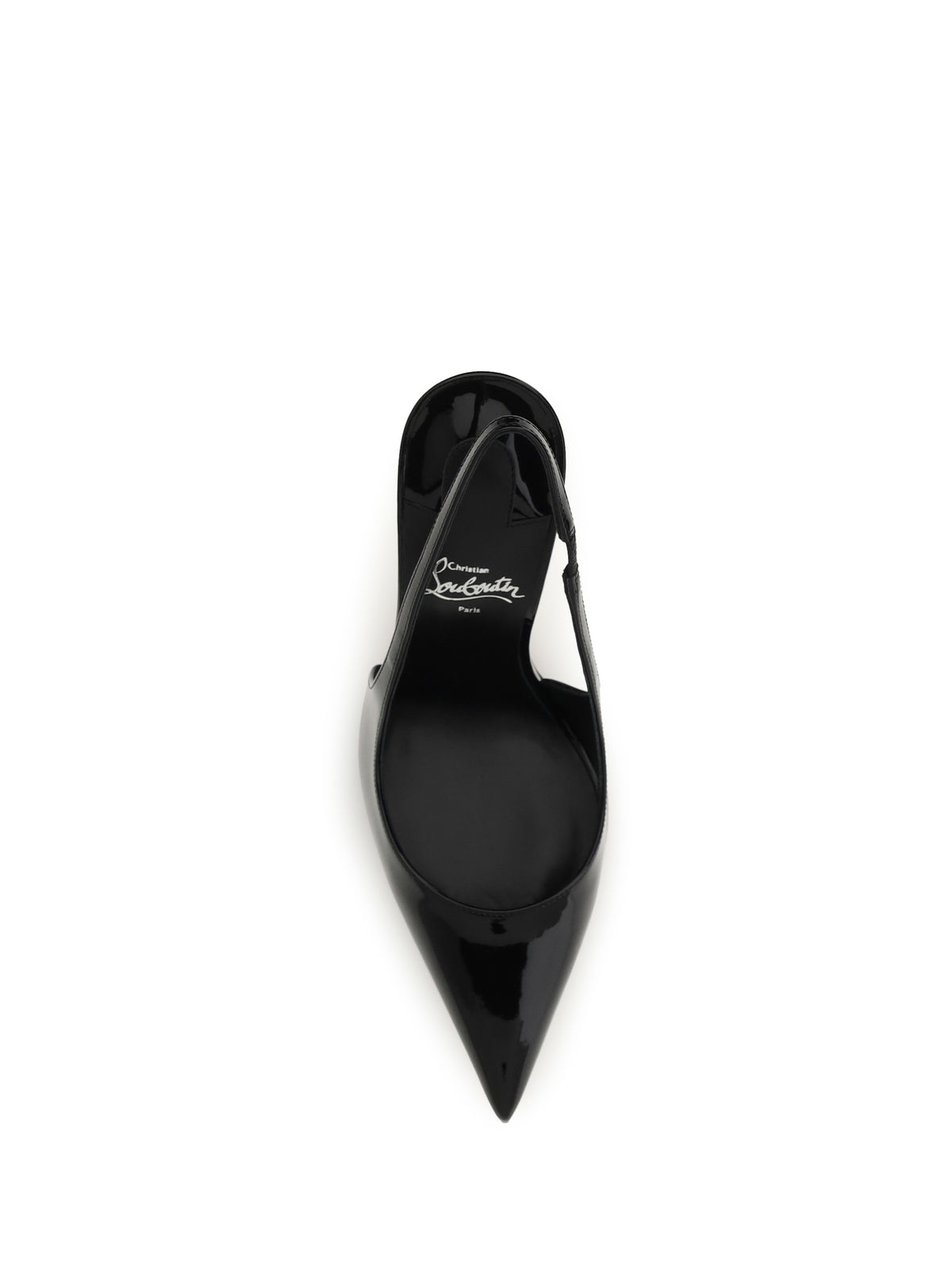 Christian Louboutin Women Miss Z Slingback Patent Leather Pumps CHRISTIAN LOUBOUTIN