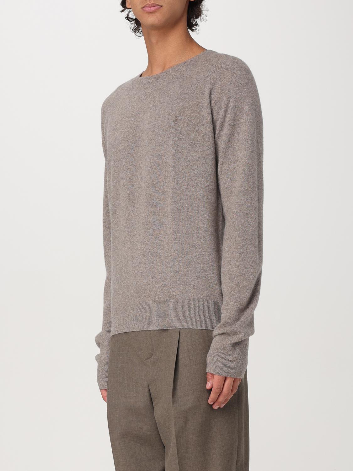 Saint Laurent Sweater Men Beige SAINT LAURENT