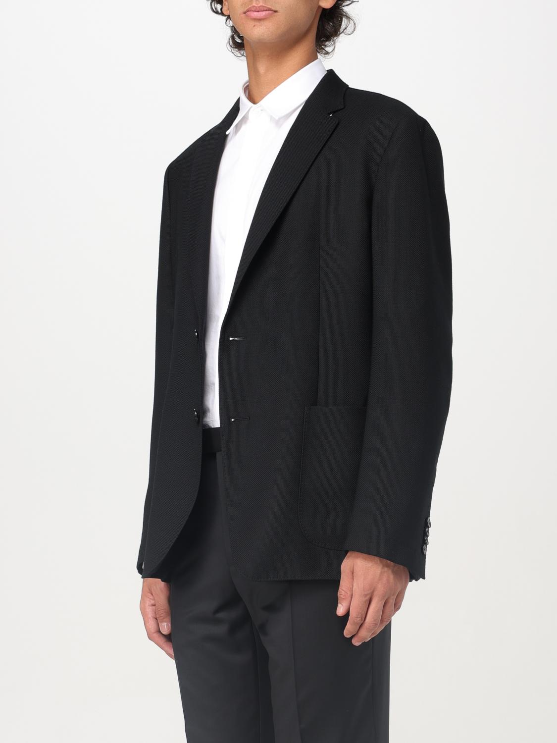 Zegna Blazer Men Black