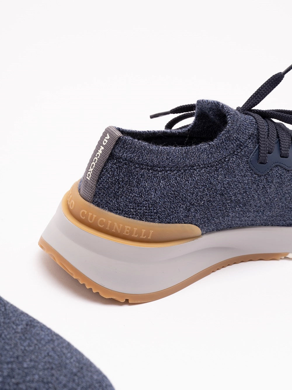 Brunello Cucinelli Men Knit Sneakers BRUNELLO CUCINELLI