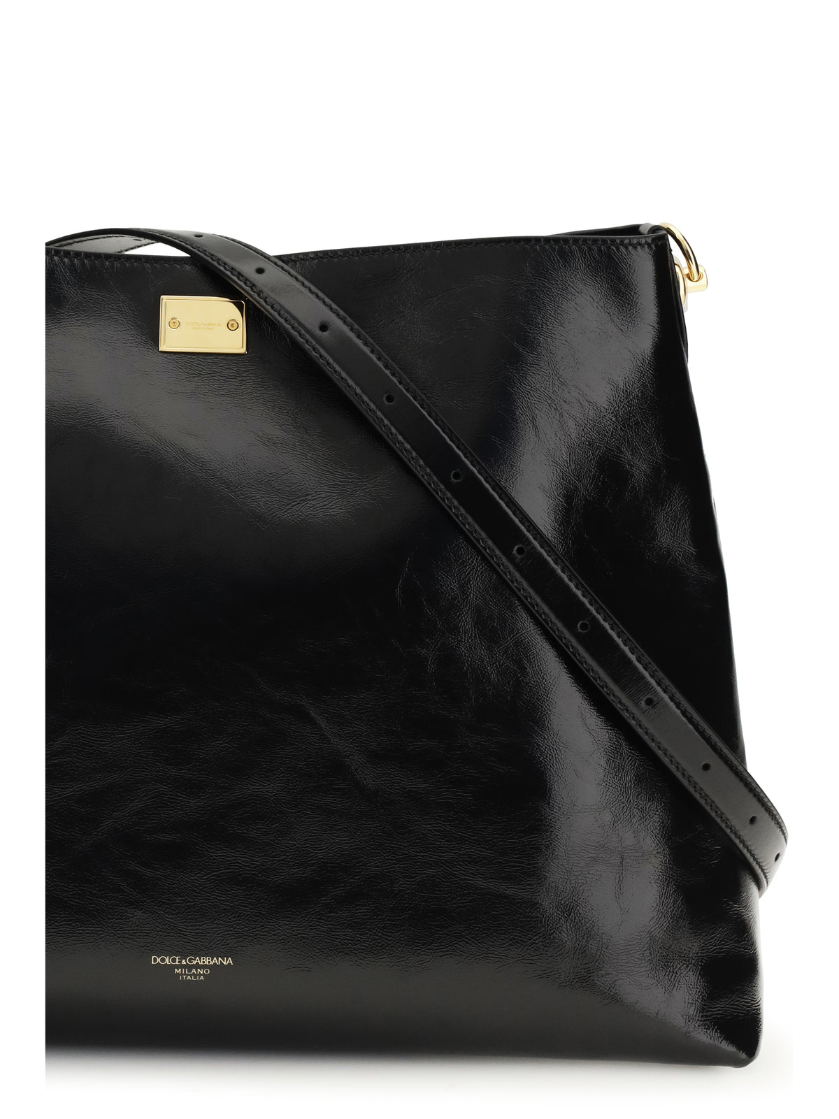 Dolce & Gabbana Women Large Vittoria Leather Shoulder Bag DOLCE & GABBANA