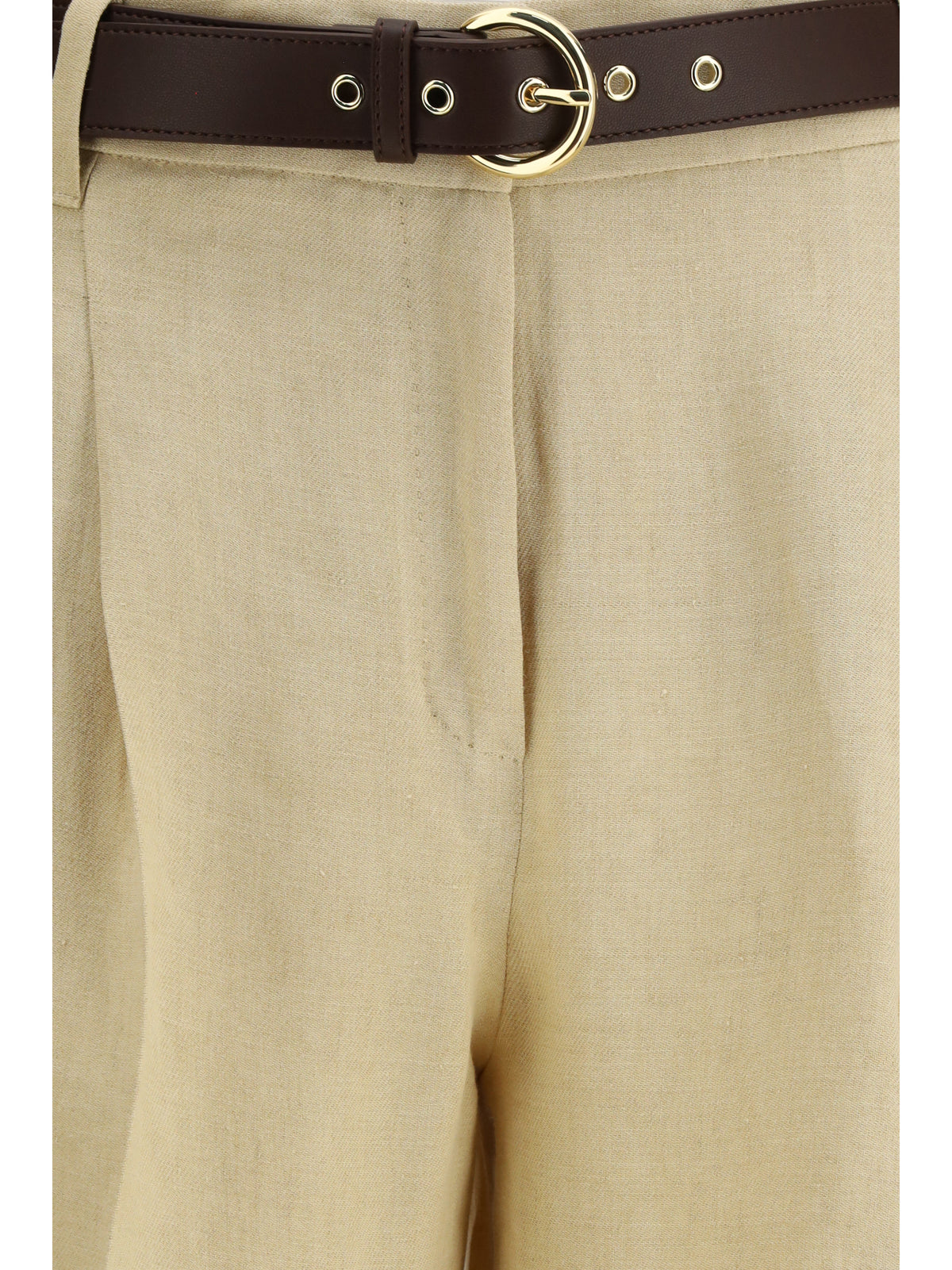 Max Mara Studio Women Mstsumero Pants In Linen Batavia MAX MARA STUDIO