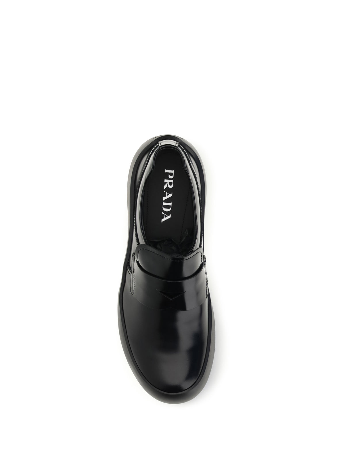 Prada Men Leather Loafers PRADA
