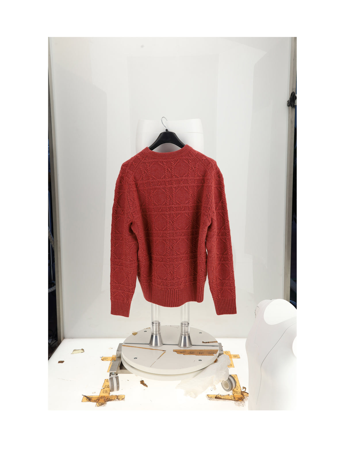Dior Homme Men Maglione Cannage Mattone