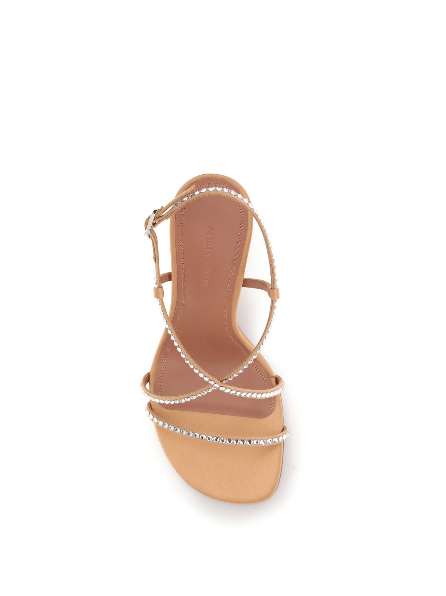 Amina Muaddi Women Sally Crystal Sandals AMINA MUADDI