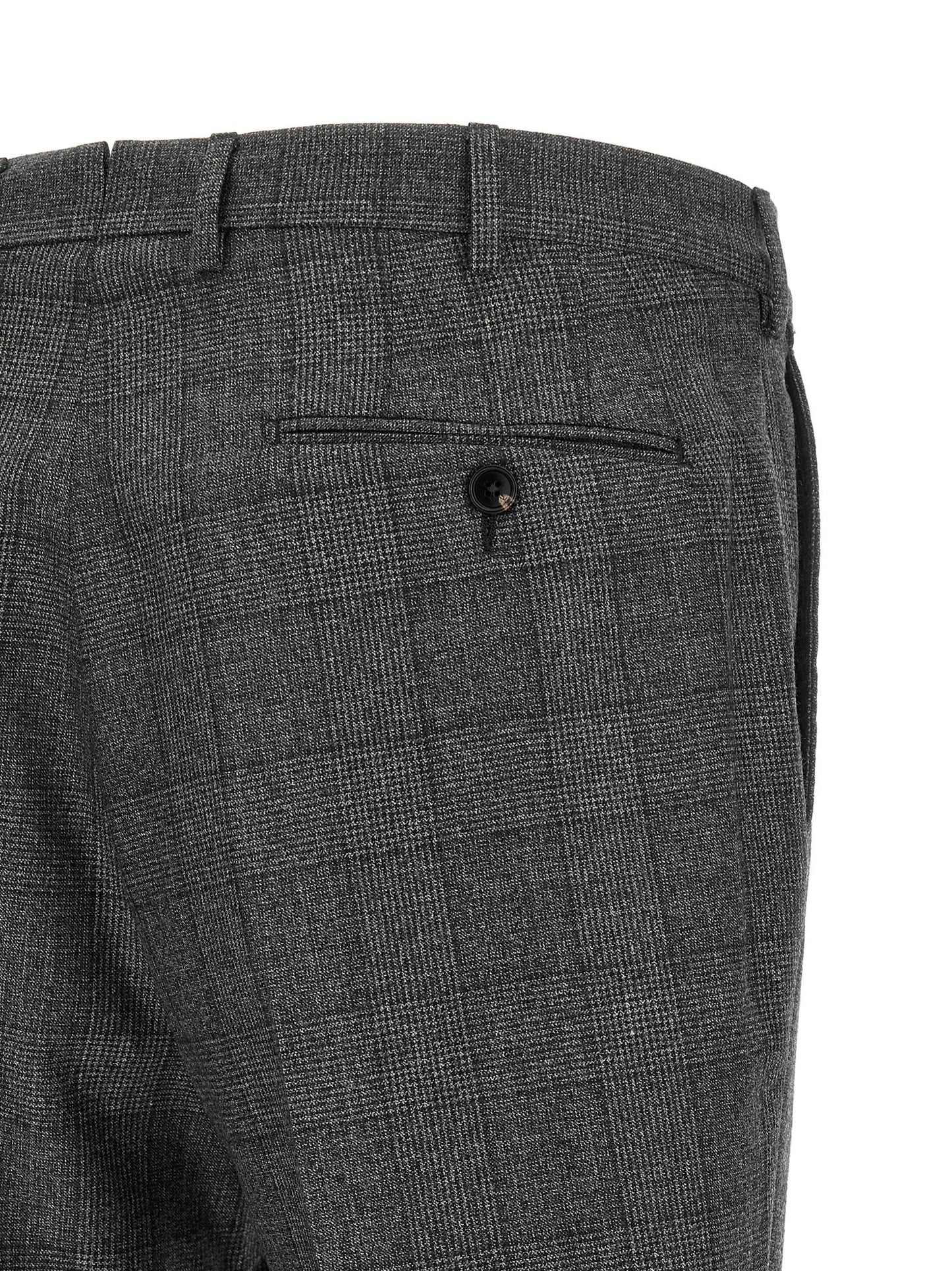 Zegna Men Square Flannel Dress ZEGNA