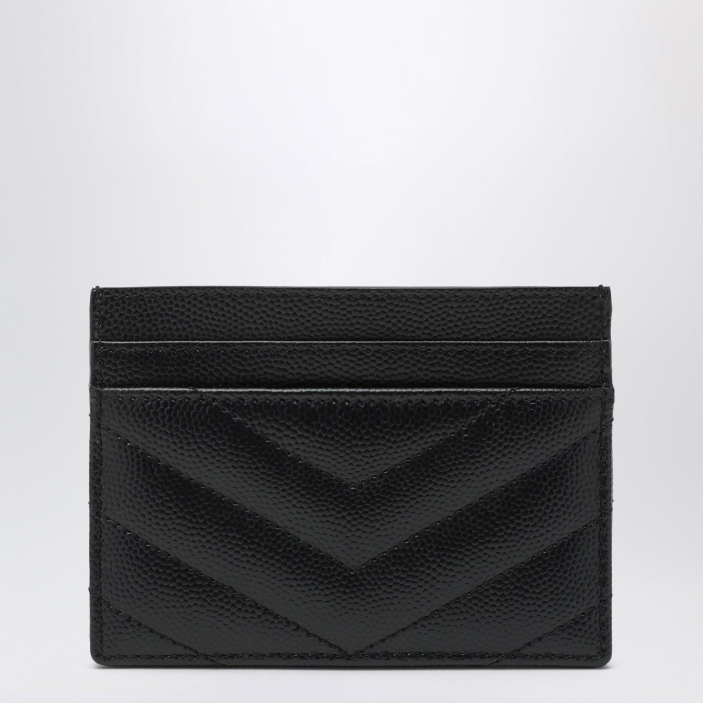 Saint Laurent Black Cassandre Matelasse Card Holder Women SAINT LAURENT