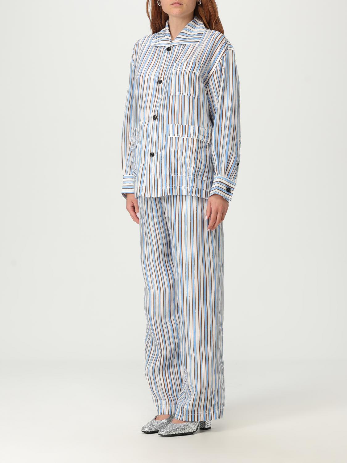 Bottega Veneta Suit Separate Woman Gnawed Blue BOTTEGA VENETA
