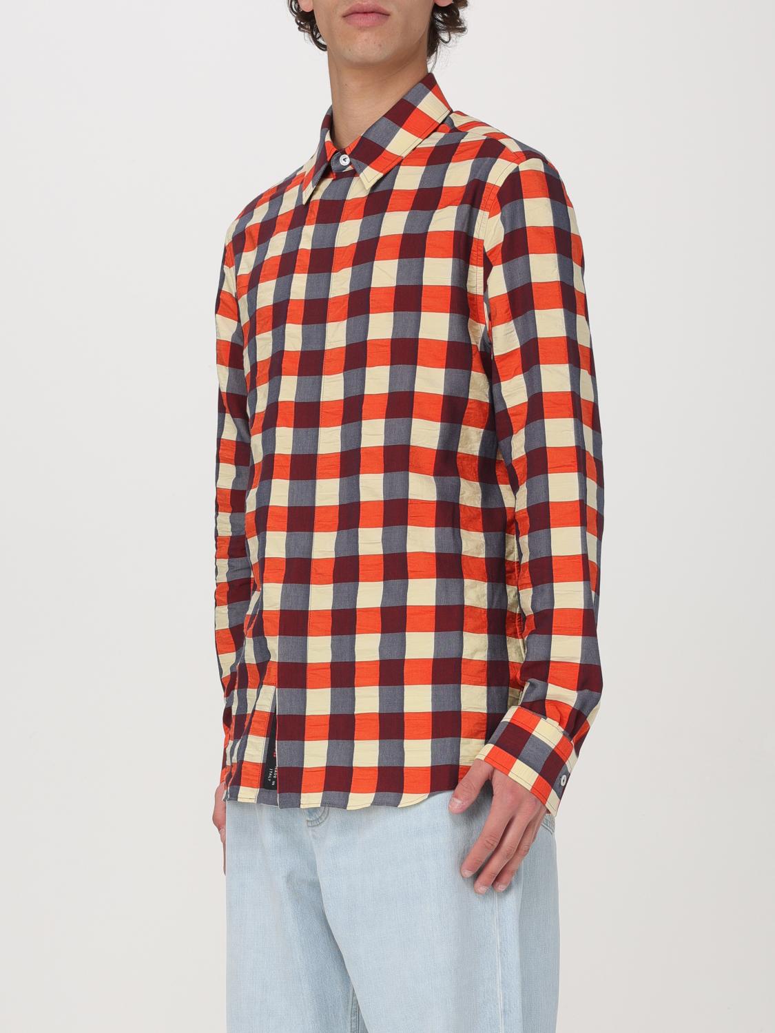 Bottega Veneta Shirt Men Yellow BOTTEGA VENETA