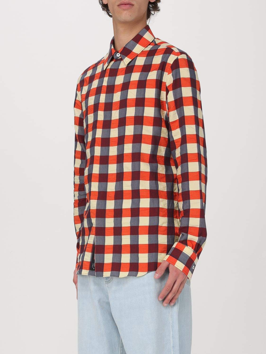 Bottega Veneta Shirt Men Yellow BOTTEGA VENETA