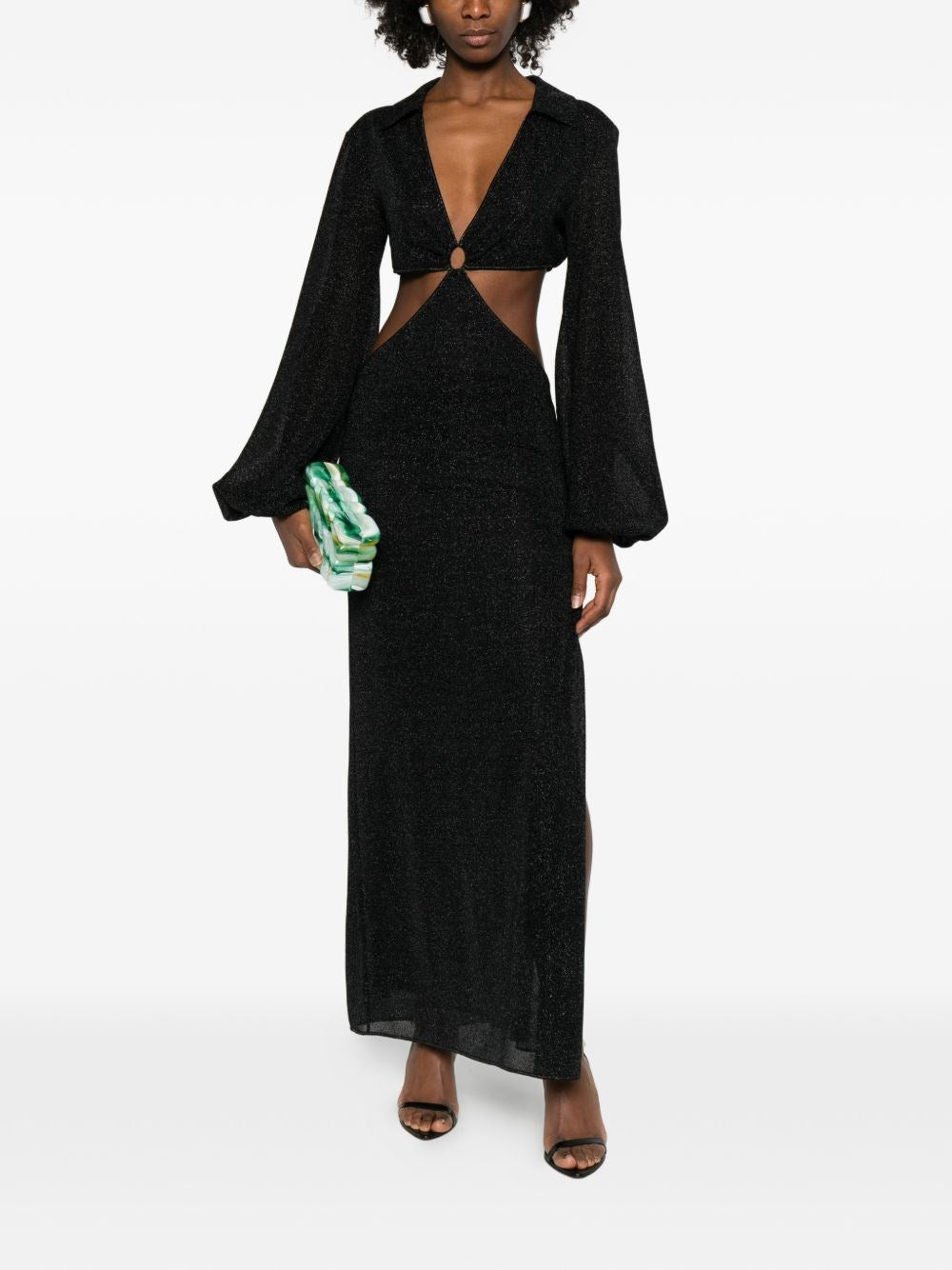 Oseree Women Lumière Long Dress With Cut-Out OSEREE