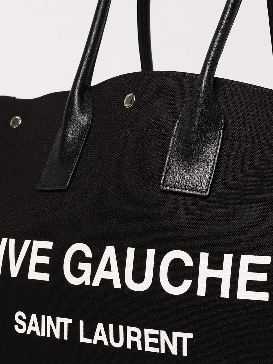 Saint Laurent Tote Bag Woman Black SAINT LAURENT