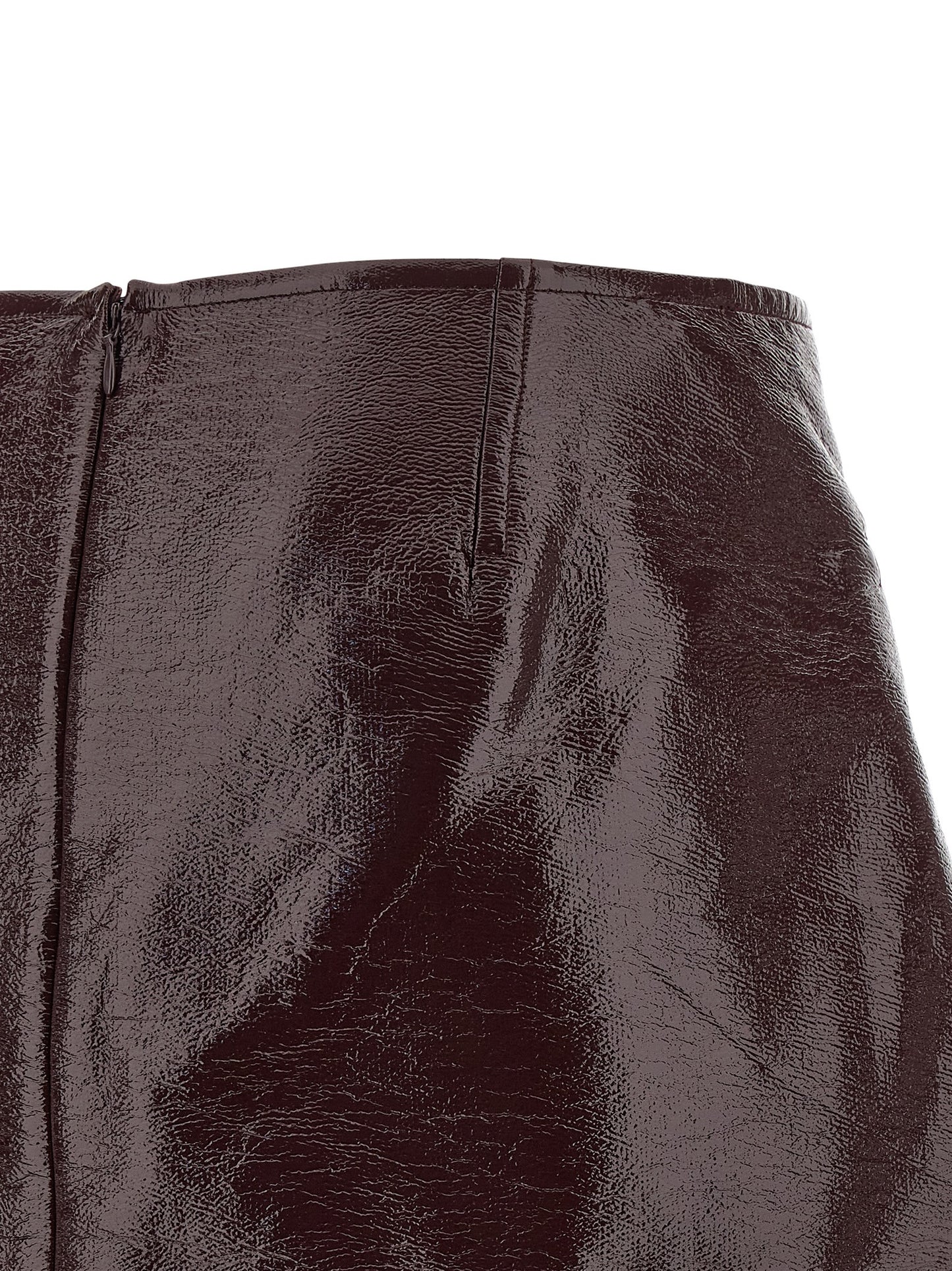 Courreges Women 'Fold Vinyl Mini' Skirt COURREGES