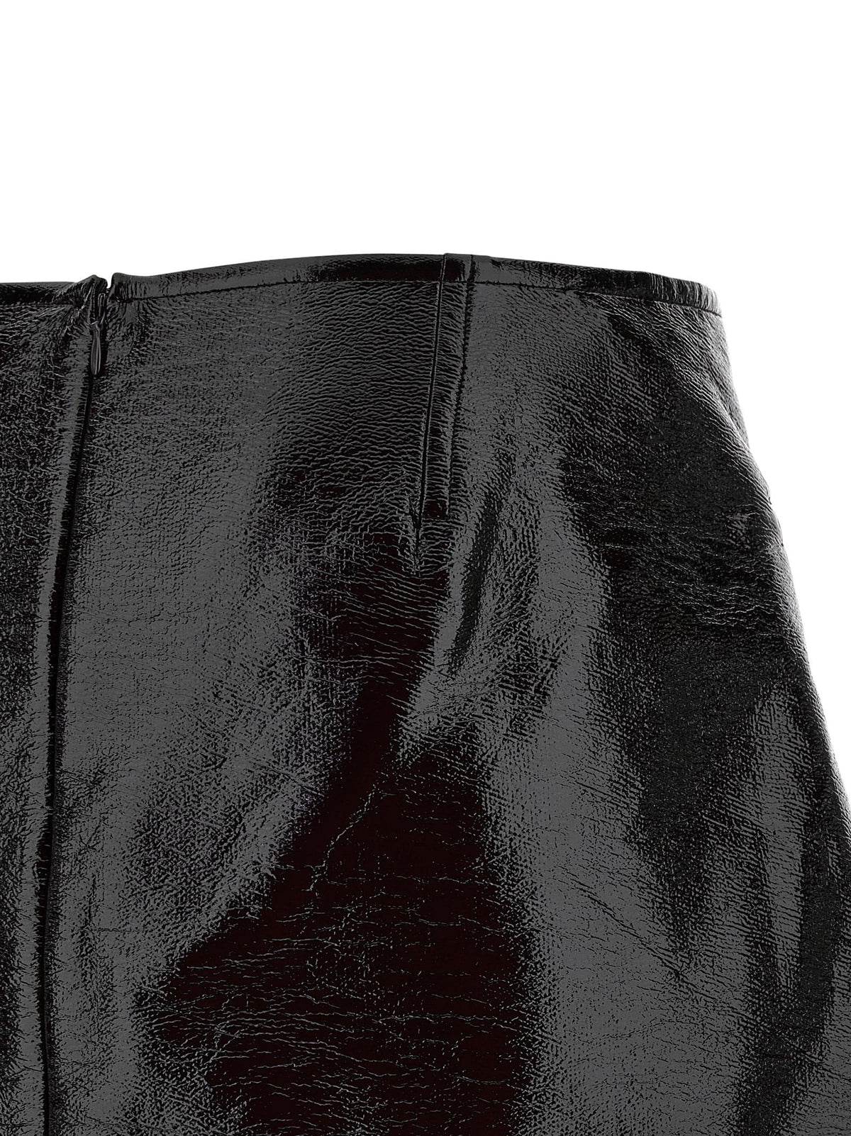 Courreges Women 'Fold Vinyl Mini' Skirt COURREGES